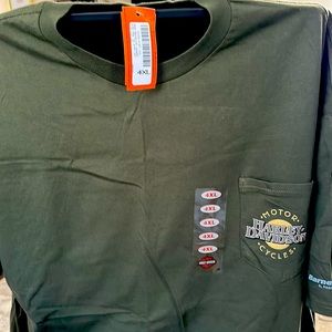 Brand new with tags. Harley Davidson 4xl pocket tshirt.